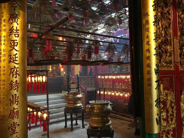 Tempel in Hongkong